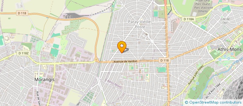 localisation de l'entreprise SCI FJKD à PARAY-VIEILLE-POSTE