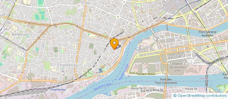 localisation de l'entreprise SCI FJL à NANTES