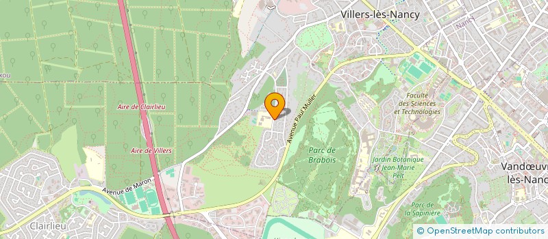 localisation de l'entreprise SCI FJMM à VILLERS-LES-NANCY