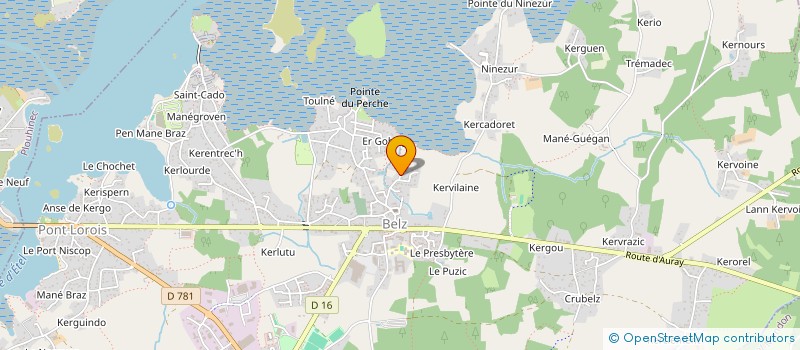 localisation de l'entreprise SCI FJP  BELZ