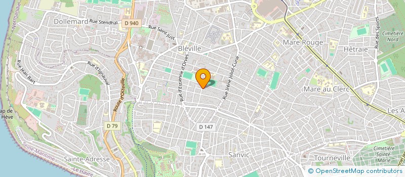 localisation de l'entreprise SCI FJV123 à LE HAVRE