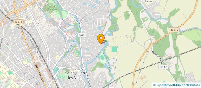 localisation de l'entreprise SCI FK  SAINT-JULIEN-LES-VILLAS