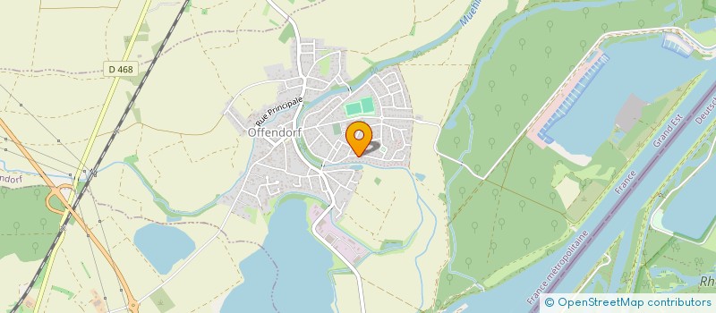 localisation de l'entreprise SCI FK  OFFENDORF