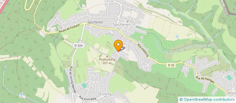 localisation de l'entreprise SCI FKG  SPICHEREN