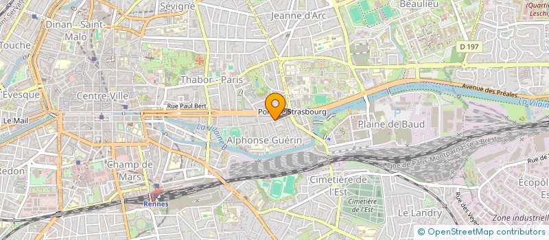 localisation de l'entreprise SCI FKN  RENNES