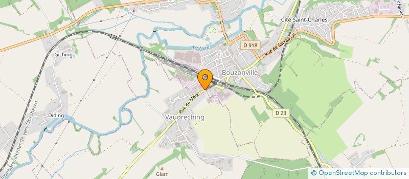 localisation de l'entreprise SCI FKR IMMOBILIER  VAUDRECHING