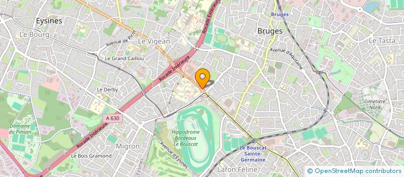 localisation de l'entreprise SCI FL DOM  BRUGES