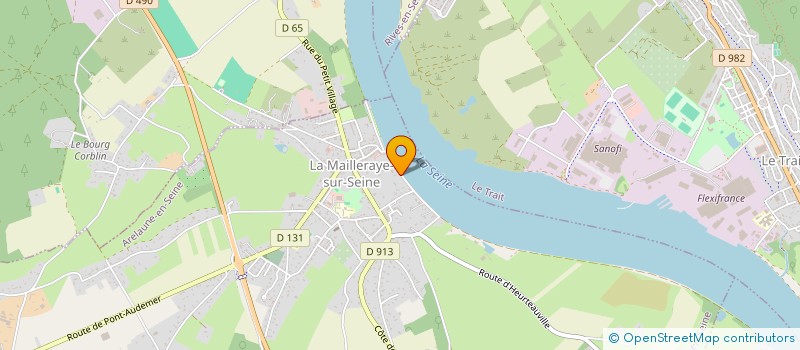 localisation de l'entreprise SCI FL2  ARELAUNE-EN-SEINE