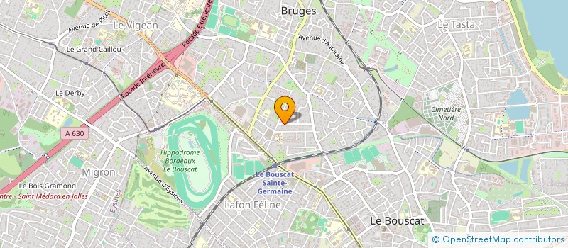 localisation de l'entreprise SCI FLABELLINE  BRUGES