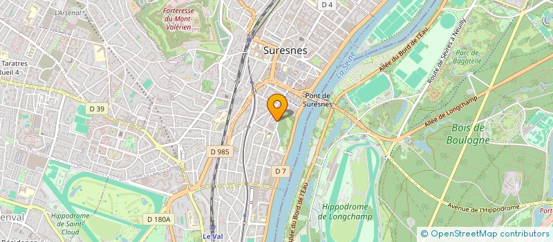 localisation de l'entreprise SCI FLACAMARGE à SURESNES