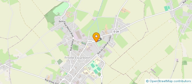 localisation de l'entreprise SCI FLACHET  FRIVILLE-ESCARBOTIN