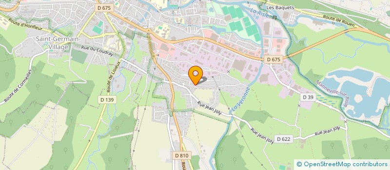 localisation de l'entreprise SCI FLADEO à PONT-AUDEMER