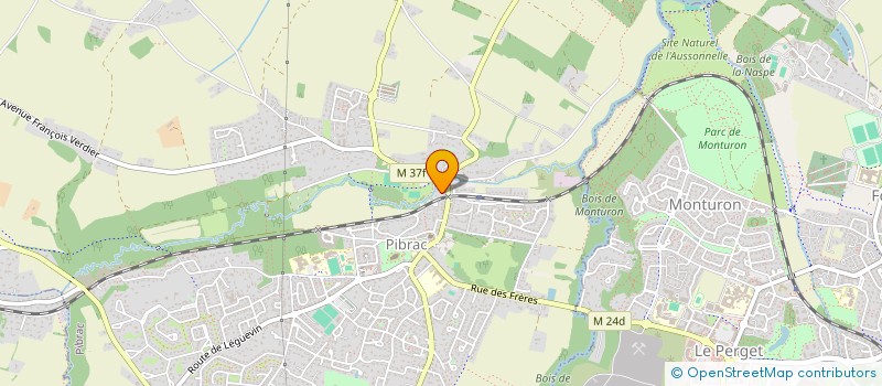 localisation de l'entreprise SCI FLAG  PIBRAC