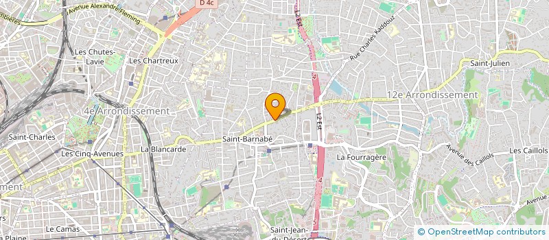 localisation de l'entreprise SCI FLAIKS à MARSEILLE