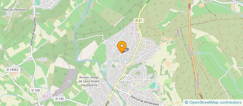 localisation de l'entreprise SCI FLAJESS  TEYRAN