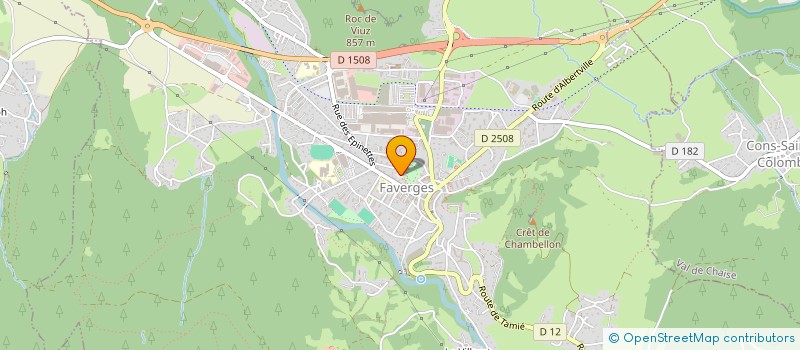 localisation de l'entreprise SCI FLAJSZAKIER-COOTES  TALLOIRES-MONTMIN