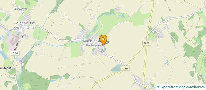 localisation de l'entreprise SCI FLALEE 85  MARSAIS-SAINTE-RADEGONDE