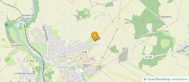 localisation de l'entreprise SCI FLALINE  AIRVAULT