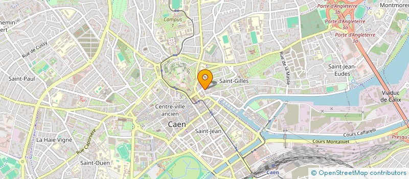 localisation de l'entreprise SCI FLAM à CAEN