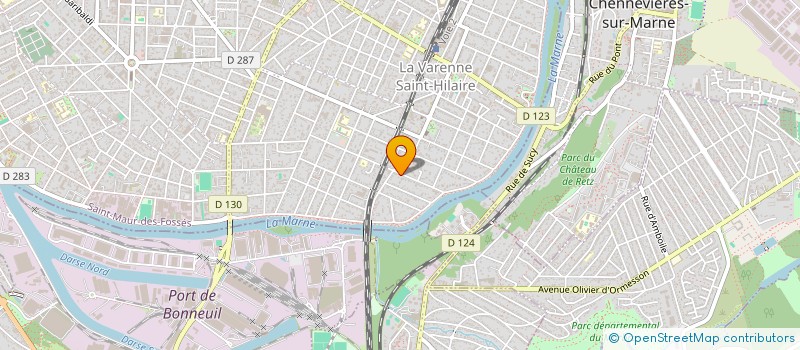 localisation de l'entreprise SCI FLAM à SAINT-MAUR-DES-FOSSES