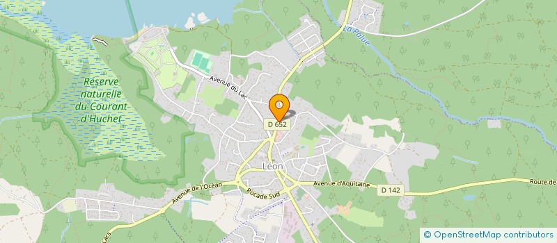 localisation de l'entreprise SCI FLAM à LEON