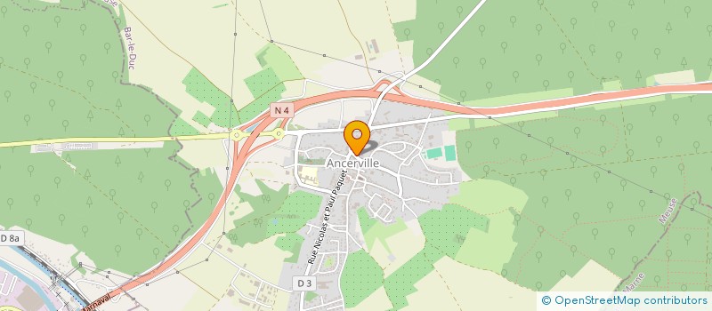 localisation de l'entreprise SCI FLAM à ANCERVILLE