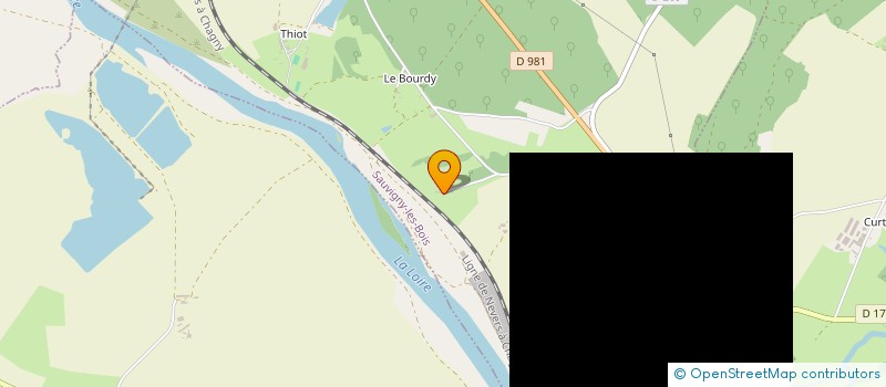 localisation de l'entreprise SCI FLAME D'AS  SAUVIGNY LES BOIS