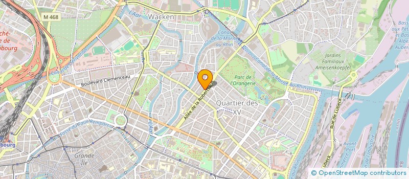 localisation de l'entreprise SCI FLAMENCO à STRASBOURG