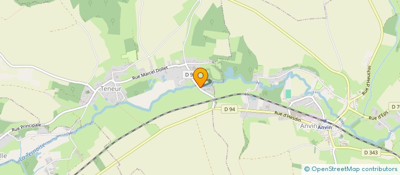 localisation de l'entreprise SCI FLAMENKO  TENEUR