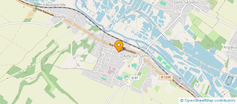 localisation de l'entreprise SCI FLAMENT DAVID à AILLY-SUR-SOMME