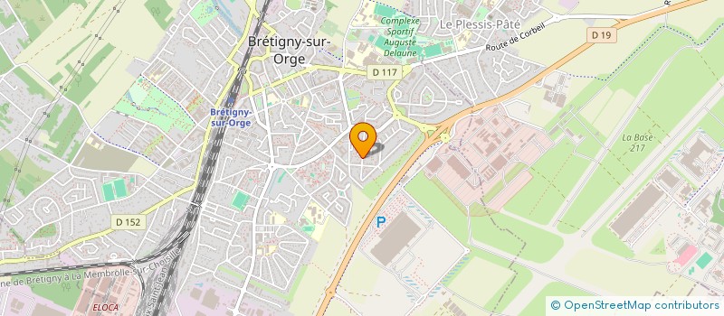 localisation de l'entreprise SCI FLAMERY à BRETIGNY-SUR-ORGE