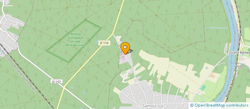 localisation de l'entreprise SCI FLAMINGO  SAMOIS-SUR-SEINE