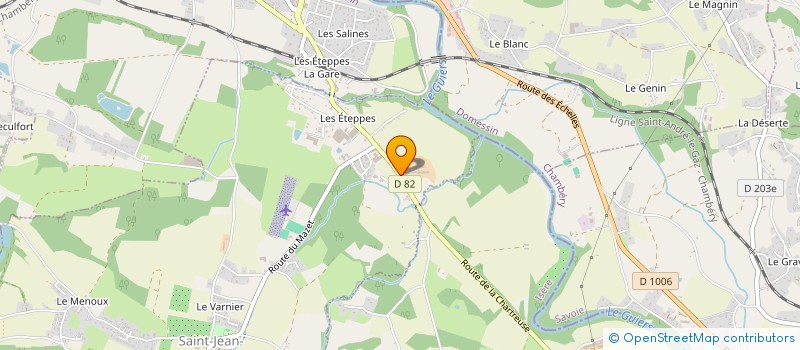 localisation de l'entreprise SCI FLAMM PRALO  SAINT-JEAN-D'AVELANNE