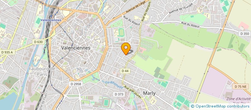 localisation de l'entreprise SCI FLAMME  LA COLLE-SUR-LOUP