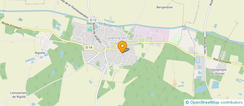 localisation de l'entreprise SCI FLAMOCAU à VIENNE-EN-VAL