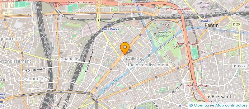 localisation de l'entreprise SCI FLANDRE à PARIS