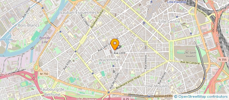 localisation de l'entreprise SCI FLANDRE à LILLE