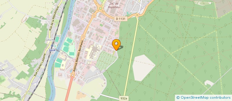 localisation de l'entreprise SCI FLANDRE DUNKERQUE BELIN  COMPIEGNE