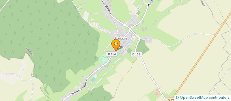 localisation de l'entreprise SCI FLANDRE-PICARDIE  FRESSIN