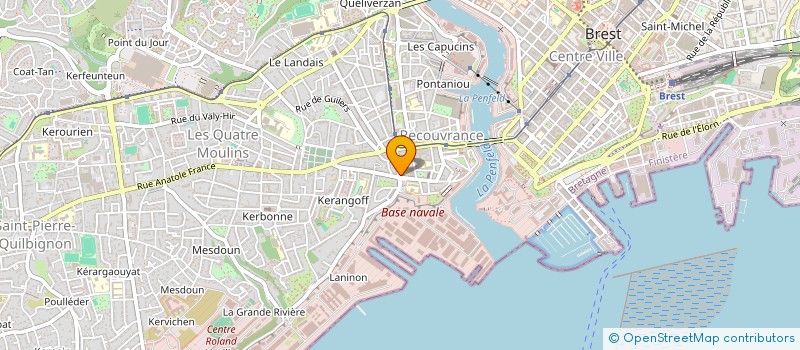 localisation de l'entreprise SCI FLANDRES  BREST