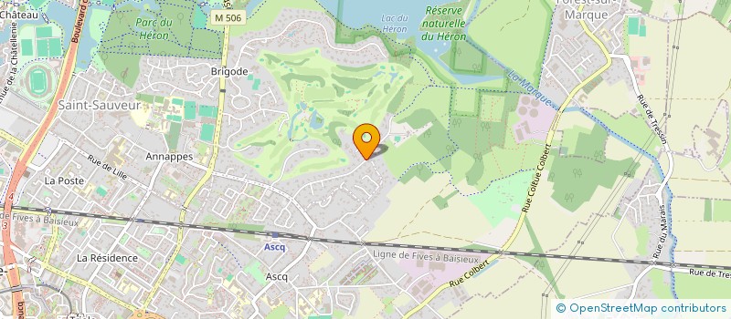 localisation de l'entreprise SCI FLANDRES 45 à VILLENEUVE-D'ASCQ