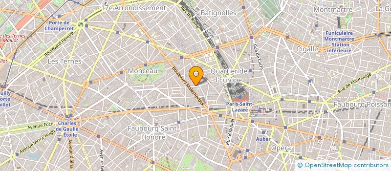 localisation de l'entreprise SCI FLANDRES MONCEAU à PARIS