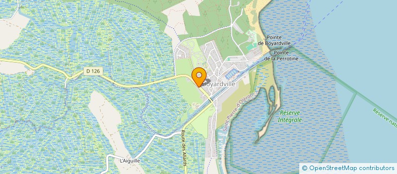 localisation de l'entreprise SCI FLANDRIN  SAINT GEORGES D'OLERON