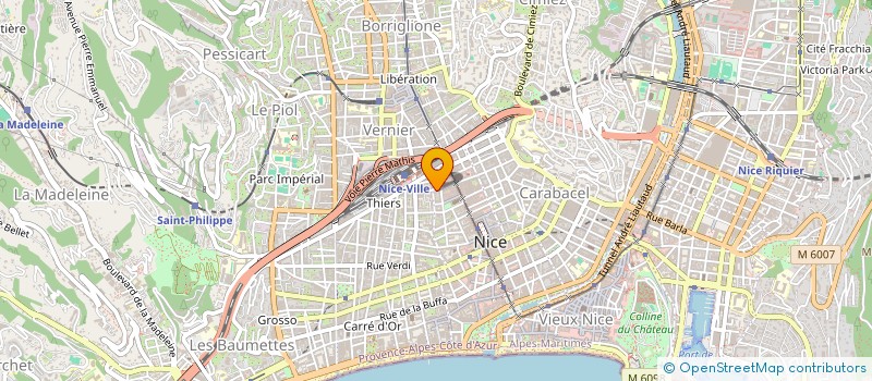 localisation de l'entreprise SCI FLAPA à NICE