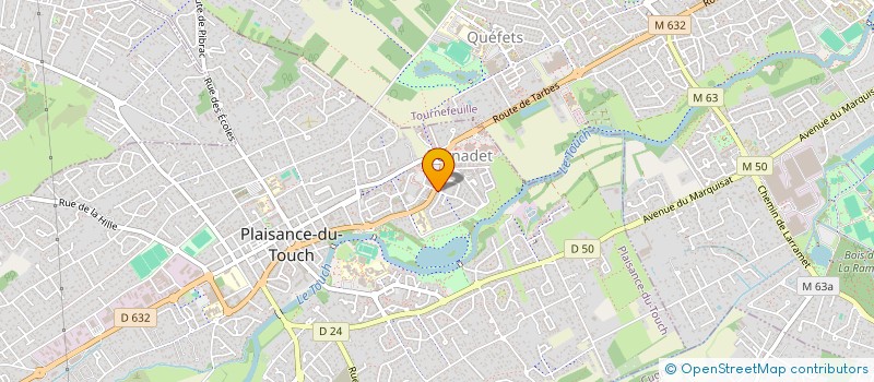 localisation de l'entreprise SCI FLAPI  PLAISANCE-DU-TOUCH