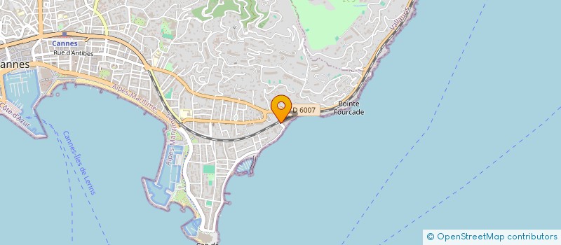 localisation de l'entreprise SCI FLARINS à CANNES