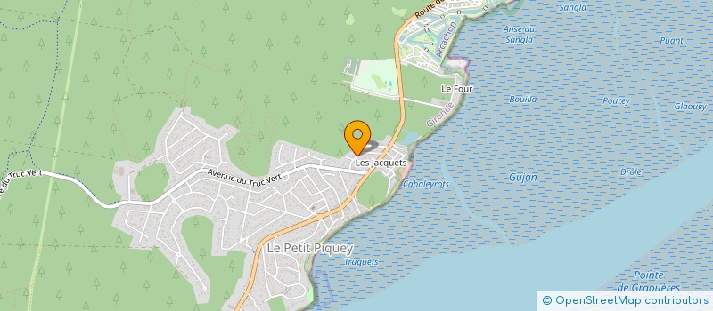 localisation de l'entreprise SCI FLASAC à LEGE-CAP-FERRET
