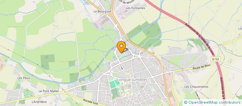 localisation de l'entreprise SCI FLASH  LONGUE-JUMELLES