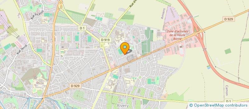 localisation de l'entreprise SCI FLASH à AMIENS