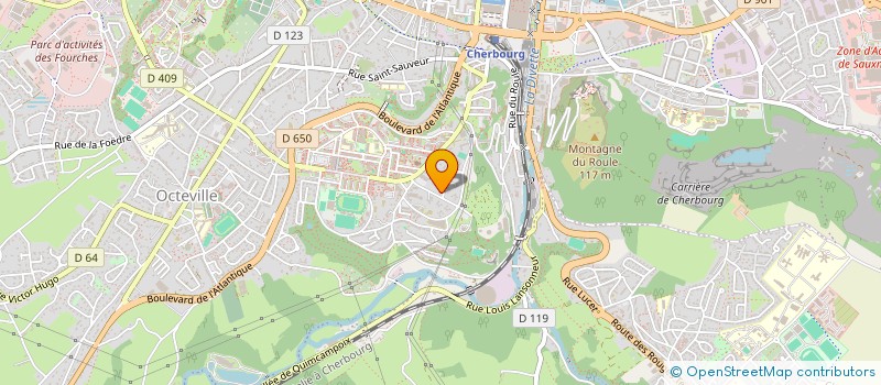 localisation de l'entreprise SCI FLASH à CHERBOURG-EN-COTENTIN